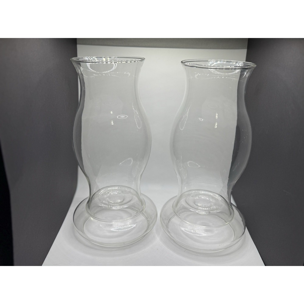 Pyrex Mini Hurri Candle Bases Vintage Set of 2‎ Corning Ware Glass USA